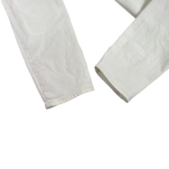 J. Crew Mercantile High Rise Skinny Denim Jeans Size 28 Off White Style G197 - Picture 8 of 11